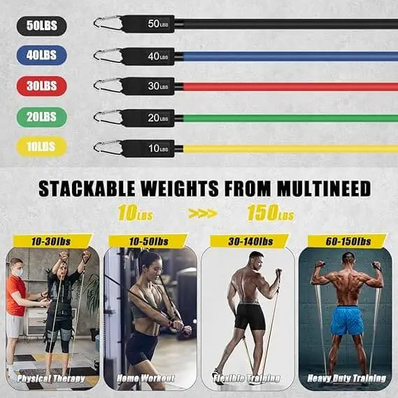 23-Piece Resistance Band